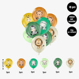 [SG Instock] - Personalised Safari Animal Theme Birthday Party Decoration