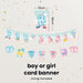 Gender Reveal Party Essentials Balloon Decoration Boy or Girl Banner Confetti Popper