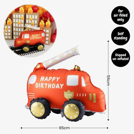[SG Instock] - Personalised Vehicle Transportation Car Theme Birthday Party Decoration
