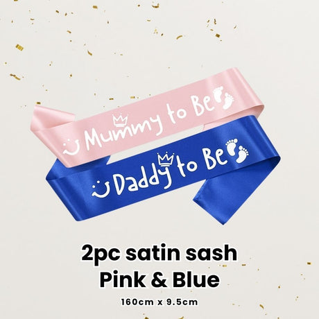 Gender Reveal Party Essentials Balloon Decoration Boy or Girl Banner Confetti Popper