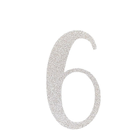 Custom Cursive Glitter Silver Script Font Banner