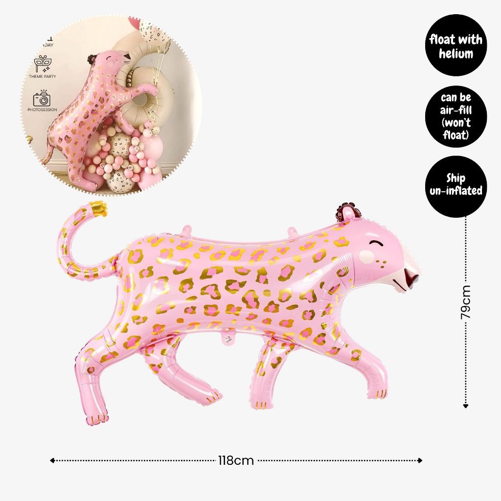 [SG Instock] - Personalised Safari Animal Theme Birthday Party Decoration