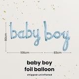 Gender Reveal Party Essentials Balloon Decoration Boy or Girl Banner Confetti Popper