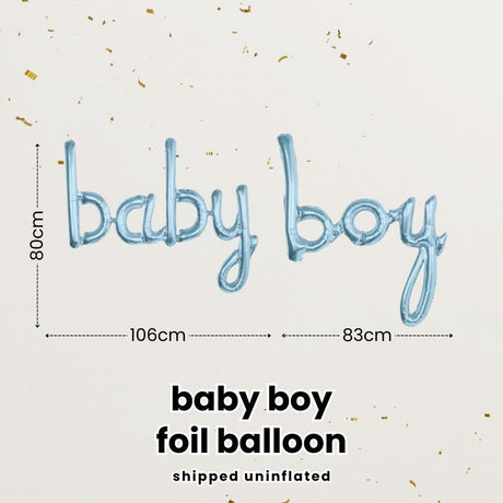 Gender Reveal Party Essentials Balloon Decoration Boy or Girl Banner Confetti Popper
