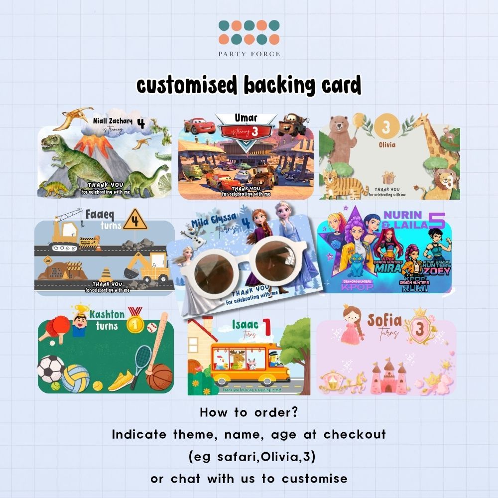 Kids Party Glasses Children SunGlasses Shades Foldable Sun Glasses