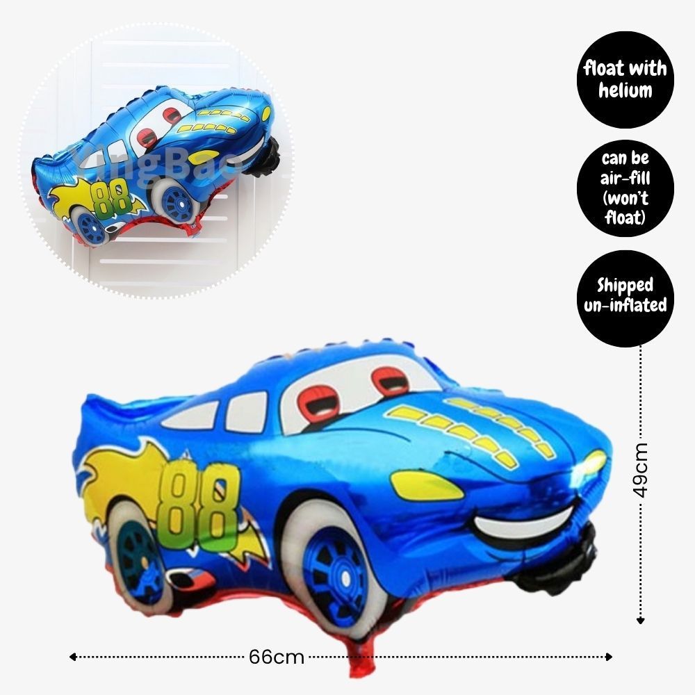 [SG Instock] - Personalised Vehicle Transportation Car Theme Birthday Party Decoration