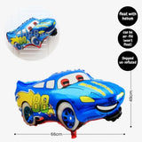 [SG Instock] - Personalised Vehicle Transportation Car Theme Birthday Party Decoration
