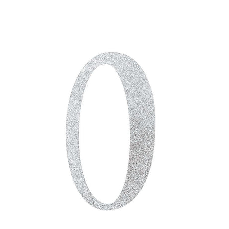 Custom Cursive Glitter Silver Script Font Banner