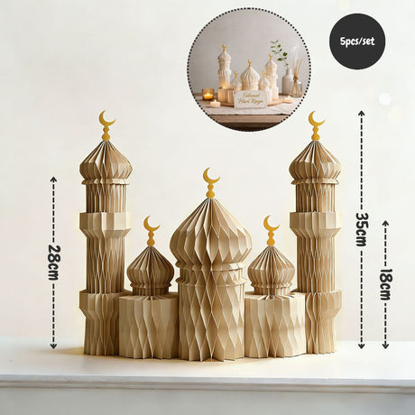 Hari Raya Eid Mubarak Home Decor Table Centerpiece Vase Rug Mosque Light Ramadan Banner