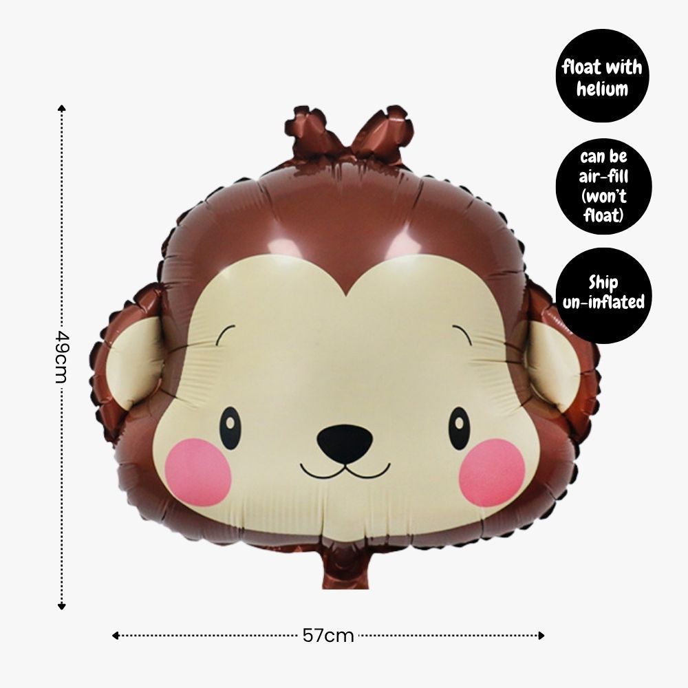 [SG Instock] - Personalised Safari Animal Theme Birthday Party Decoration