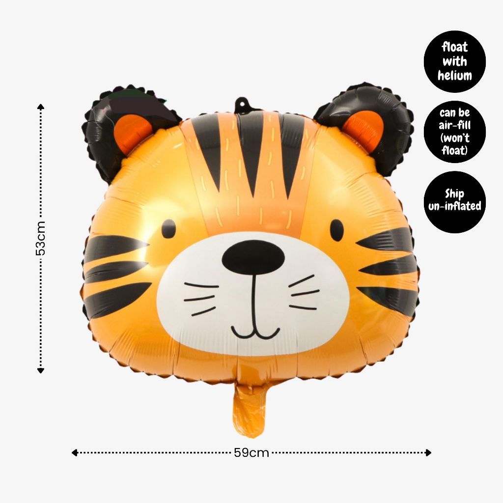 [SG Instock] - Personalised Safari Animal Theme Birthday Party Decoration