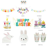 Easter Party Decoration Happy Easter Banner Balloon Easter Egg Gift