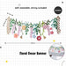 Happy Birthday Banner Garland Birthday Party Bunting Happy Birthday Foil Banner