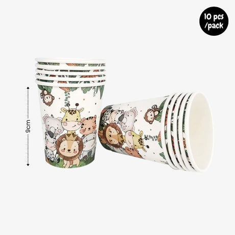 [SG Instock] - Personalised Safari Animal Theme Birthday Party Decoration