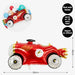 [SG Instock] - Personalised Racing car motorbike Theme Birthday Party Decoration