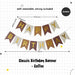 Happy Birthday Banner Garland Birthday Party Bunting Happy Birthday Foil Banner