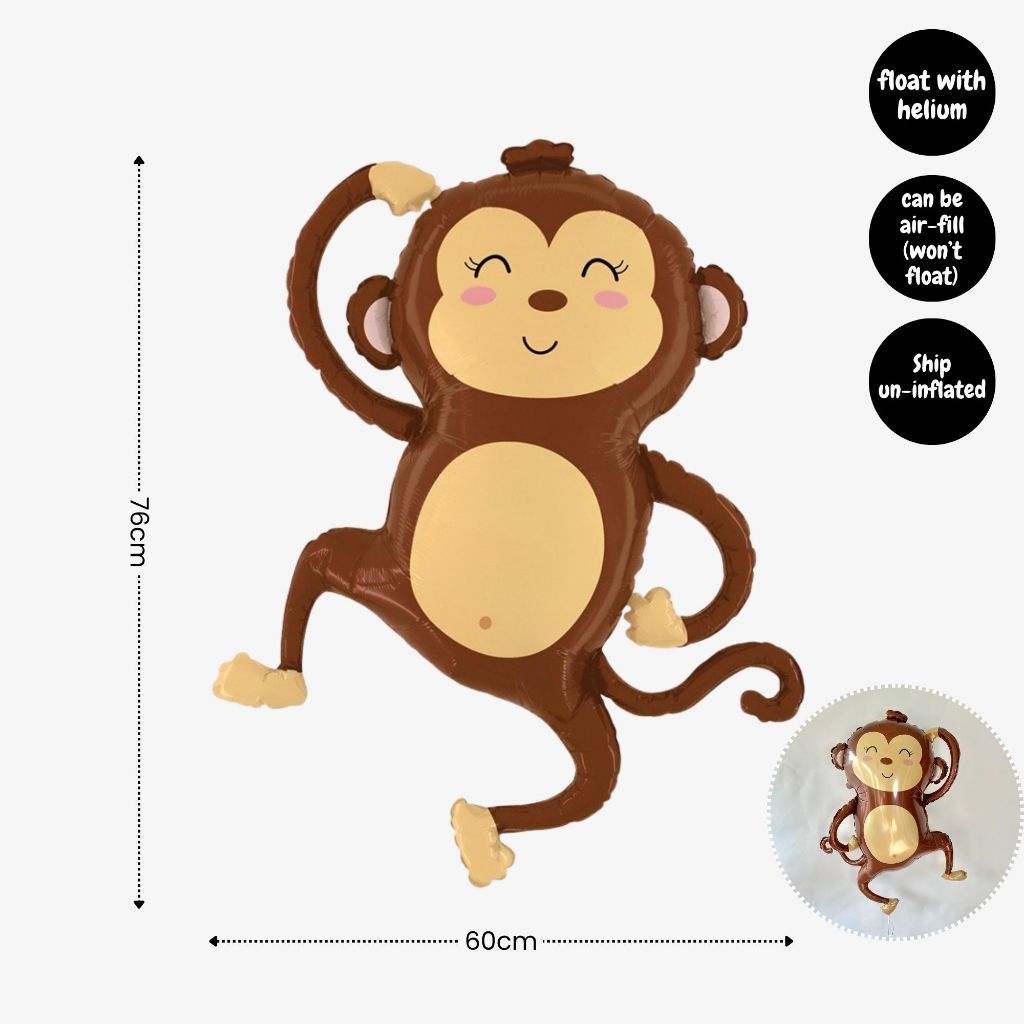 [SG Instock] - Personalised Safari Animal Theme Birthday Party Decoration