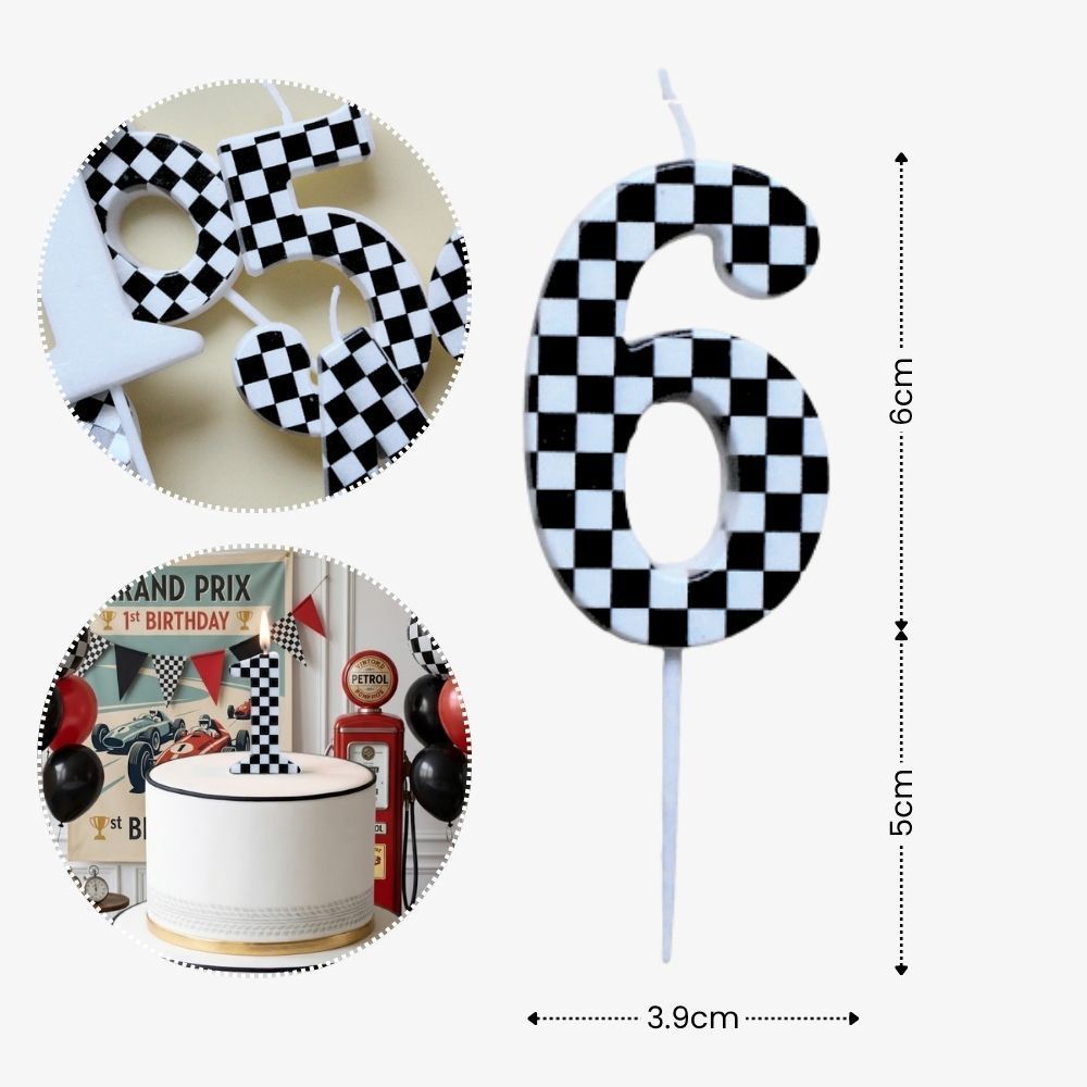 [SG Instock] - Personalised Racing car motorbike Theme Birthday Party Decoration