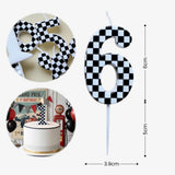 [SG Instock] - Personalised Racing car motorbike Theme Birthday Party Decoration