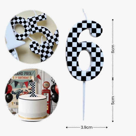 [SG Instock] - Personalised Racing car motorbike Theme Birthday Party Decoration