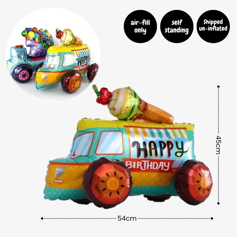[SG Instock] - Personalised Vehicle Transportation Car Theme Birthday Party Decoration