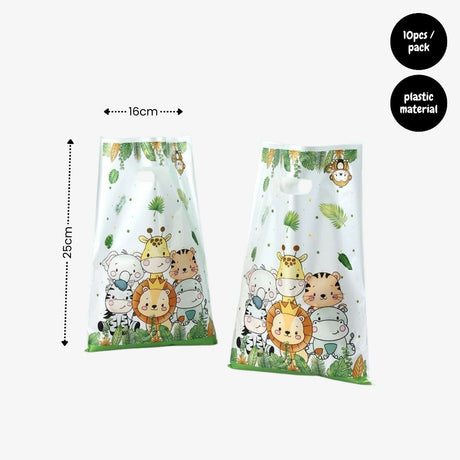 [SG Instock] - Personalised Safari Animal Theme Birthday Party Decoration