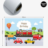 [SG Instock] - Personalised Vehicle Transportation Car Theme Birthday Party Decoration