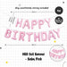 [SG Instock] - Personalised Princess Theme Birthday Party Decoration