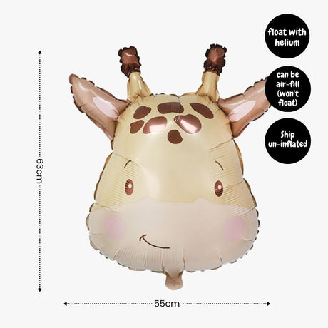 [SG Instock] - Personalised Safari Animal Theme Birthday Party Decoration