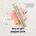 Gender Reveal Party Essentials Balloon Decoration Boy or Girl Banner Confetti Popper