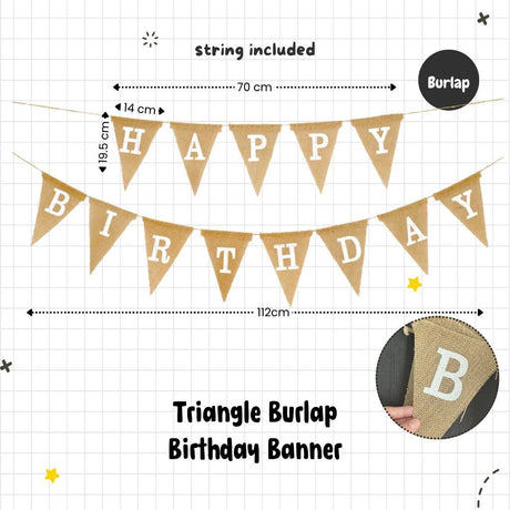 Happy Birthday Banner Garland Birthday Party Bunting Happy Birthday Foil Banner