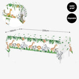 [SG Instock] - Personalised Safari Animal Theme Birthday Party Decoration