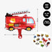 [SG Instock] - Personalised Vehicle Transportation Car Theme Birthday Party Decoration