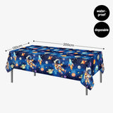 New Edition Space Astronaut Theme Tableware Banner for Birthday Partie Celebration