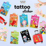 Cute Cartoon Tattoo Sticker Set