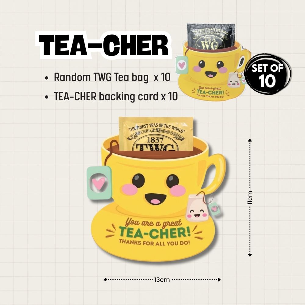 You’re a Great TEA-cher TWG Tea Bag Gift
