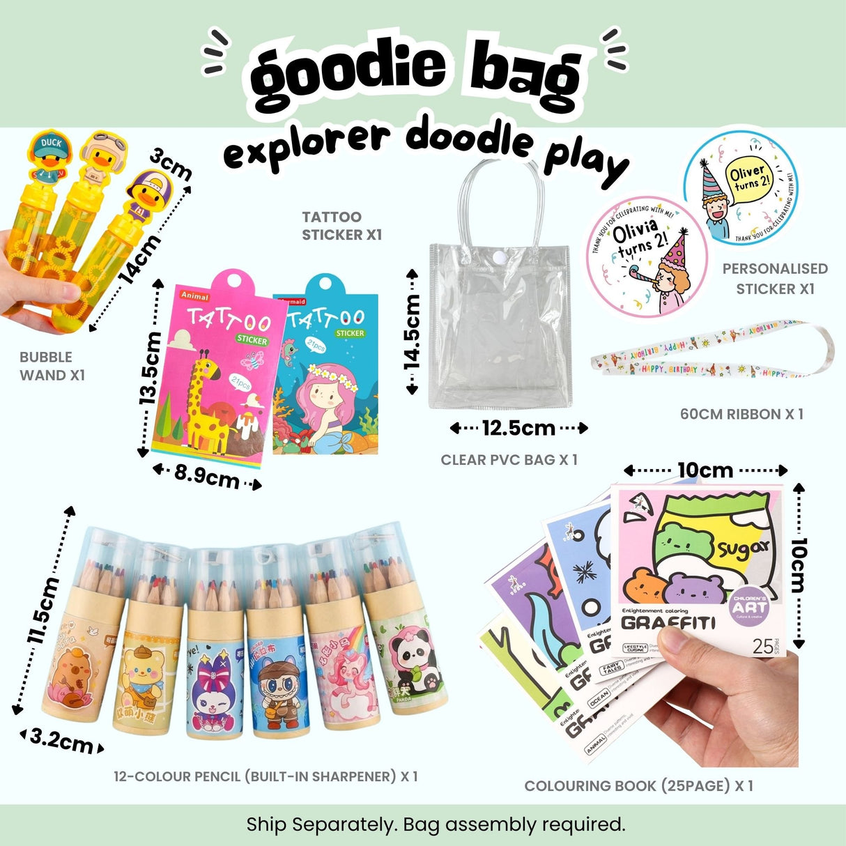 Goodie Bag - Explorer Doodle Play Pack