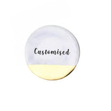 [Custom] Ceramic Marble Coaster