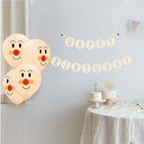 Wooden Hollow Circle Happy birthday Garland Banner