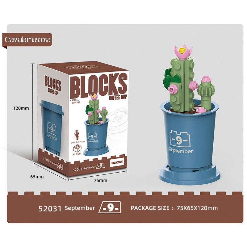 Succulent Brick toy