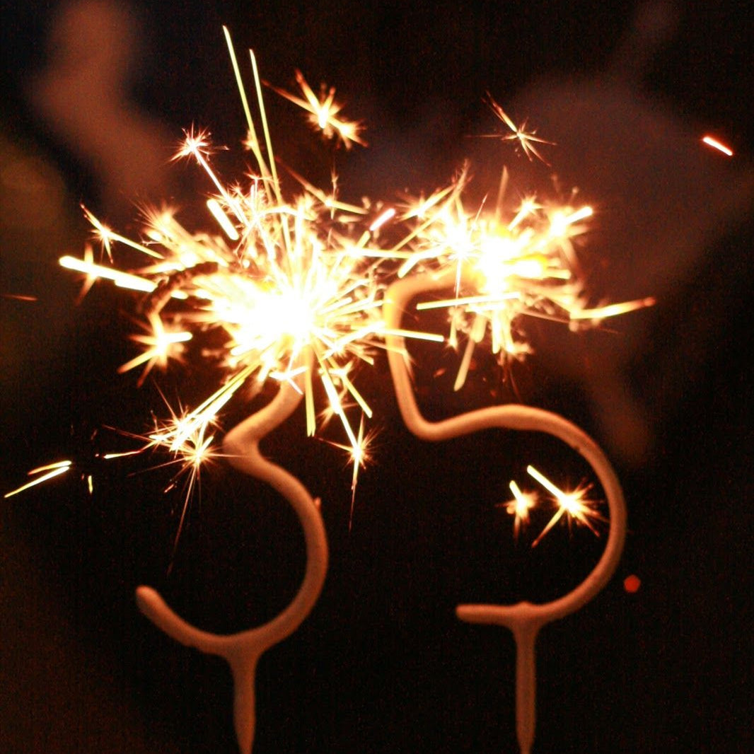Sparkling number candles discount