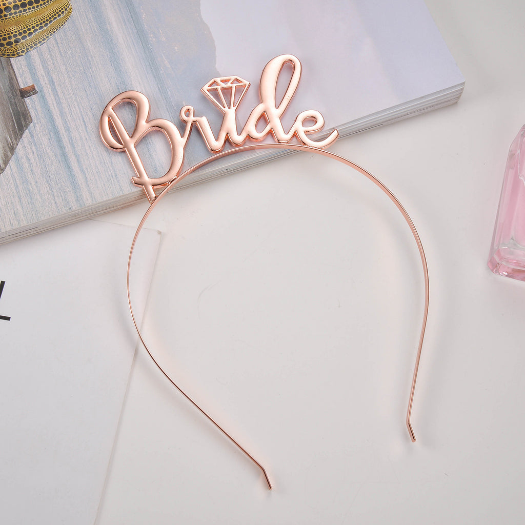 Bridal Tiara - Rose Gold