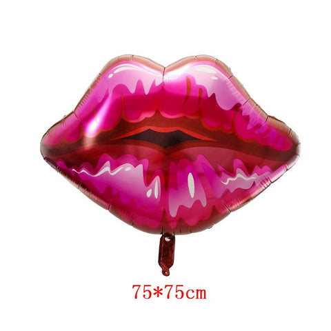 Kissy Lips Foil Balloon