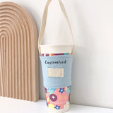 Canvas Cup Holder Straw Holders