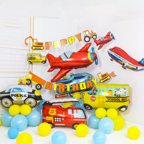 Transportation Theme Balloon Decoration Pack (1-B)