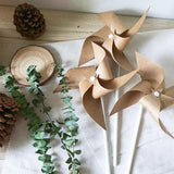 Paper Windmill for Vintage Retro Party Decoration