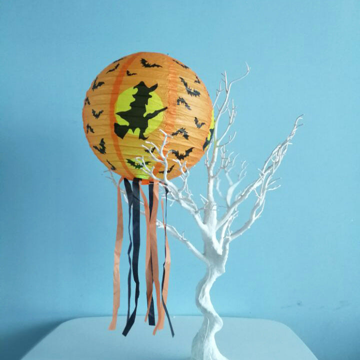 Halloween lantern with LED light for Halloween party