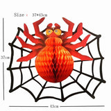 [SG Seller] - 12 pcs Halloween paper honeycomb decoration pack