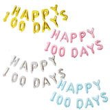 16 inch HAPPY 100 DAYS foil balloon
