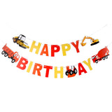 Construction Theme Birthday Banner